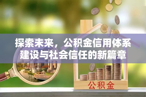 龙马潭探索未来，公积金信用体系建设与社会信任的新篇章