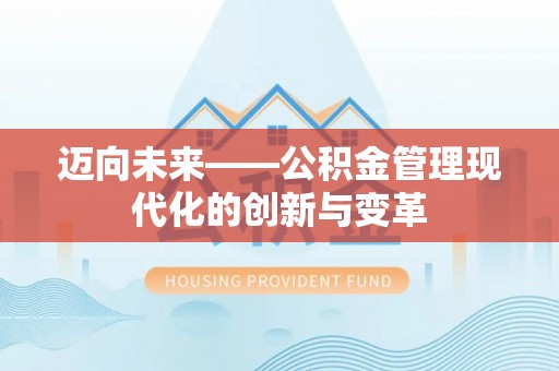龙马潭迈向未来——公积金管理现代化的创新与变革