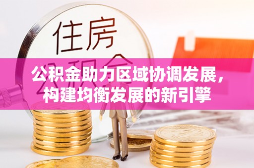 龙马潭公积金助力区域协调发展，构建均衡发展的新引擎