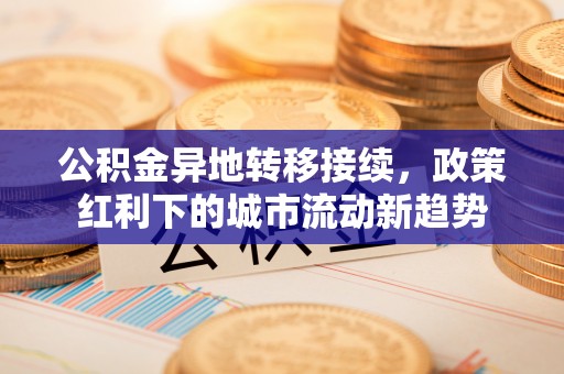 龙马潭公积金异地转移接续，政策红利下的城市流动新趋势