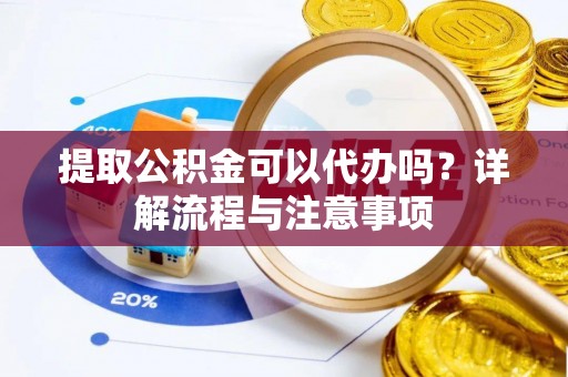 龙马潭提取公积金可以代办吗？详解流程与注意事项