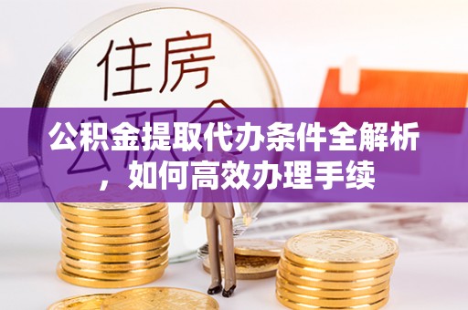 龙马潭公积金提取代办条件全解析，如何高效办理手续
