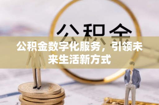 龙马潭公积金数字化服务，引领未来生活新方式