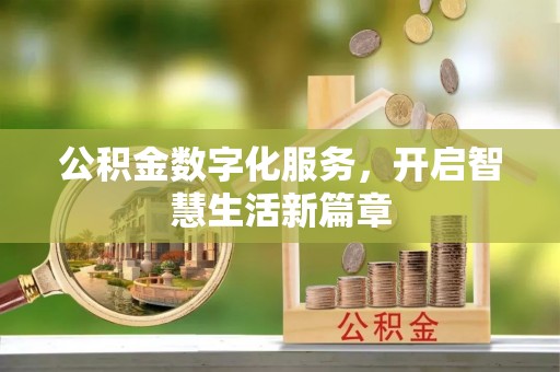 龙马潭公积金数字化服务，开启智慧生活新篇章