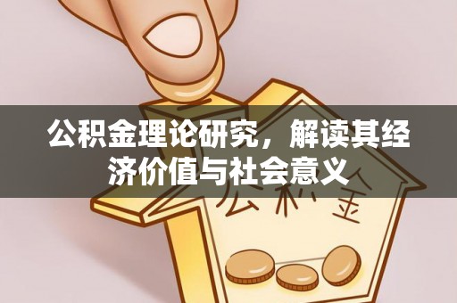 龙马潭公积金理论研究，解读其经济价值与社会意义