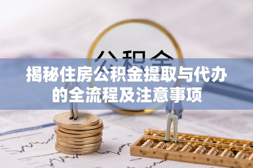 龙马潭揭秘住房公积金提取与代办的全流程及注意事项