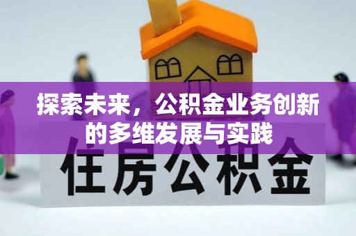 龙马潭探索未来，公积金业务创新的多维发展与实践