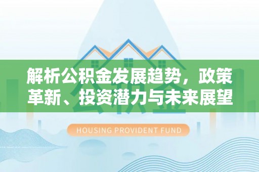 龙马潭解析公积金发展趋势，政策革新、投资潜力与未来展望