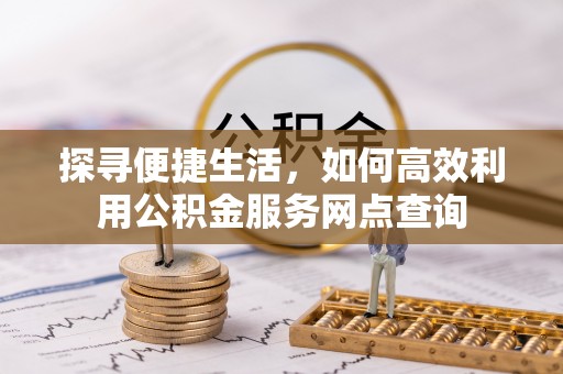 龙马潭探寻便捷生活，如何高效利用公积金服务网点查询