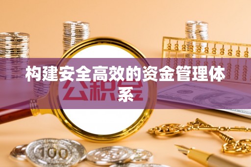 龙马潭构建安全高效的资金管理体系