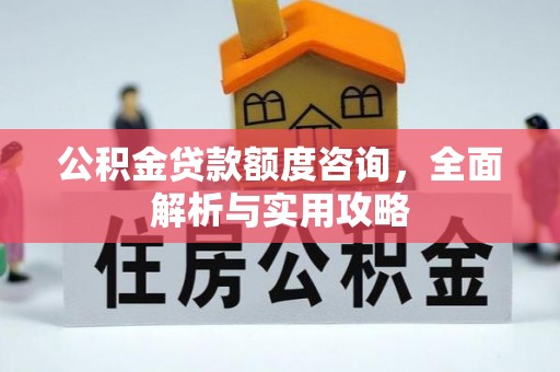 龙马潭公积金贷款额度咨询，全面解析与实用攻略