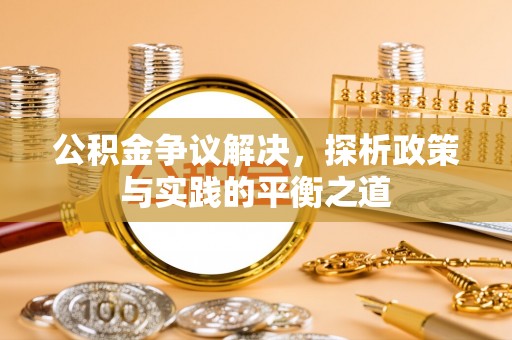 龙马潭公积金争议解决，探析政策与实践的平衡之道