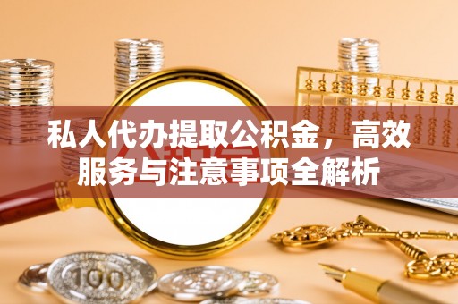 龙马潭私人代办提取公积金，高效服务与注意事项全解析