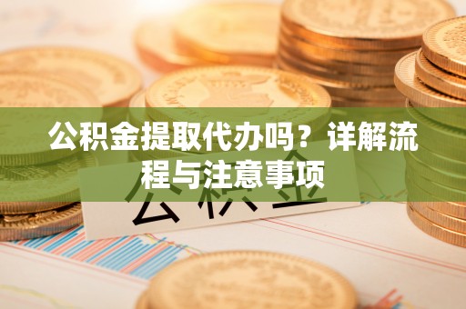 龙马潭公积金提取代办吗？详解流程与注意事项