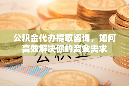 龙马潭公积金代办提取咨询，如何高效解决你的资金需求