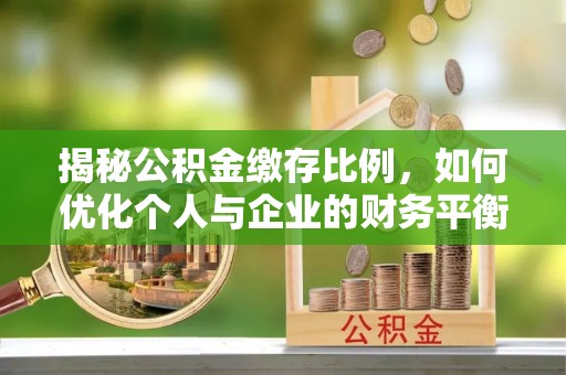 龙马潭揭秘公积金缴存比例，如何优化个人与企业的财务平衡