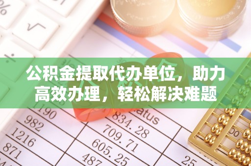 龙马潭公积金提取代办单位，助力高效办理，轻松解决难题
