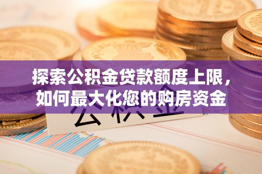 龙马潭探索公积金贷款额度上限，如何最大化您的购房资金