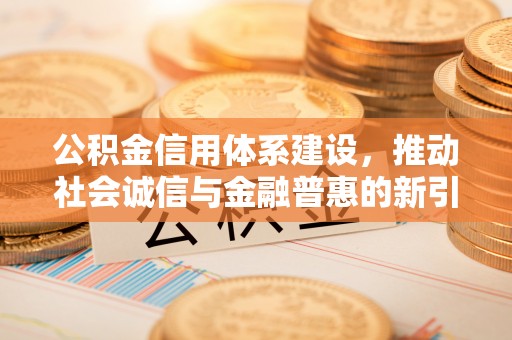 龙马潭公积金信用体系建设，推动社会诚信与金融普惠的新引擎