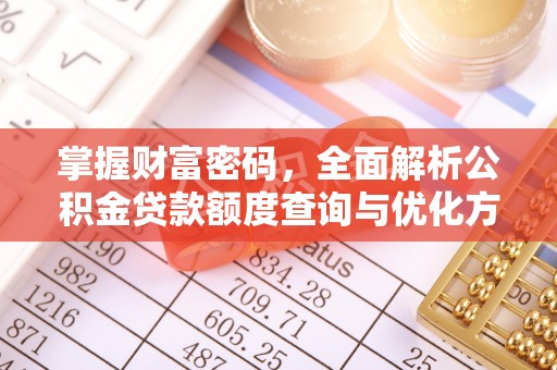 龙马潭掌握财富密码，全面解析公积金贷款额度查询与优化方案