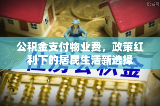 龙马潭公积金支付物业费，政策红利下的居民生活新选择