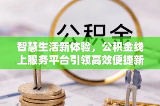 龙马潭智慧生活新体验，公积金线上服务平台引领高效便捷新时代