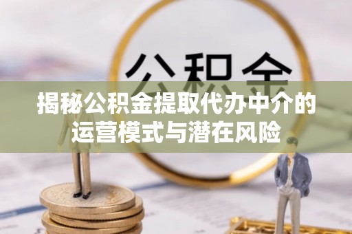 龙马潭揭秘公积金提取代办中介的运营模式与潜在风险