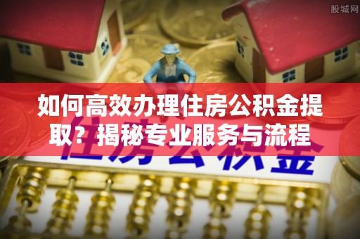 龙马潭如何高效办理住房公积金提取？揭秘专业服务与流程