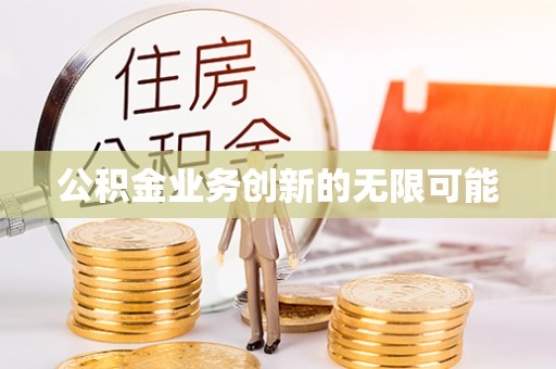 龙马潭公积金业务创新的无限可能