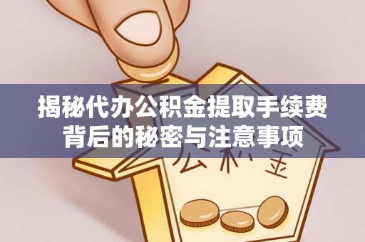 龙马潭揭秘代办公积金提取手续费背后的秘密与注意事项