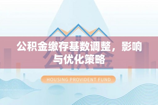 龙马潭公积金缴存基数调整，影响与优化策略