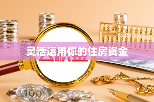 龙马潭灵活运用你的住房资金
