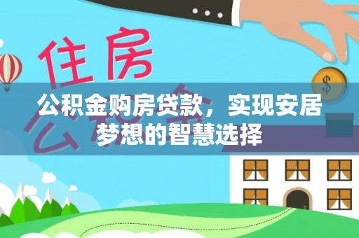龙马潭公积金购房贷款，实现安居梦想的智慧选择