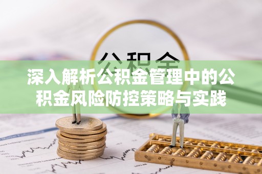 龙马潭深入解析公积金管理中的公积金风险防控策略与实践