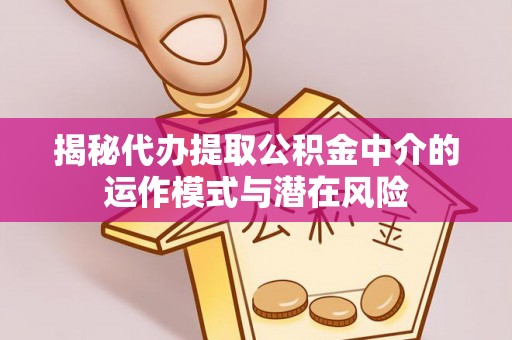 龙马潭揭秘代办提取公积金中介的运作模式与潜在风险