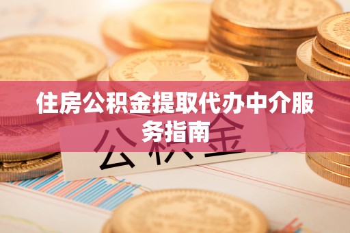 龙马潭住房公积金提取代办中介服务指南