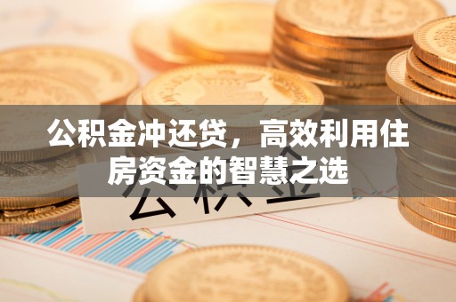 龙马潭公积金冲还贷，高效利用住房资金的智慧之选