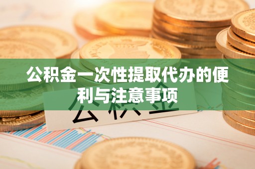 龙马潭公积金一次性提取代办的便利与注意事项
