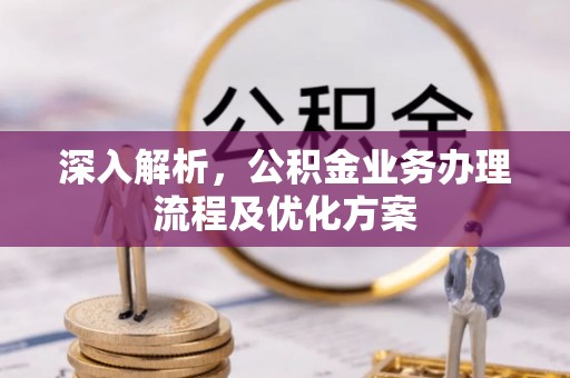 龙马潭深入解析，公积金业务办理流程及优化方案