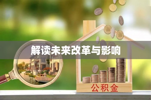 龙马潭解读未来改革与影响