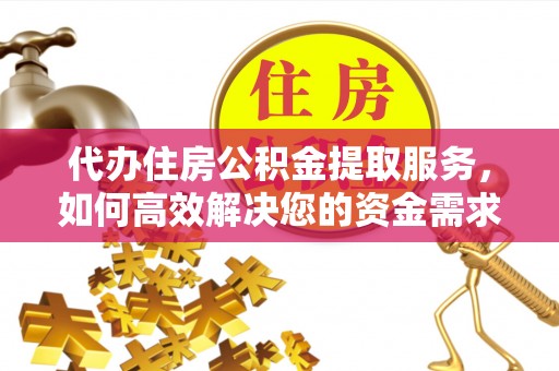 龙马潭代办住房公积金提取服务，如何高效解决您的资金需求